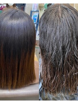 ヘアープロデュース フルブルーム うる艶ストレート(髪質改善・縮毛矯正)20・30代