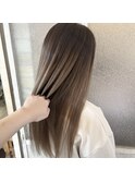#グラデーションカラー #ベージュ #ダブルカラー