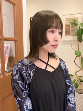ロンドエニカ 大宮(Lond enika) 姫カット　ウルフヘア　顔まわりヘア　韓国　【大宮美容室】