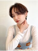 ハンサムショート/耳掛けショート/マッシュショート