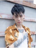 バーバー　ツーブロ/刈り上げ/アップバング/フェード