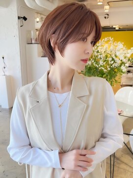 ロンドエニカ 大宮(Lond enika) 前髪パーマアッシュカラーレイヤーロンググレーベージュ[大宮]