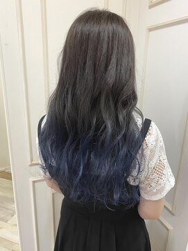 クロップ エス 湘南辻堂(crop es) cropes辻堂谷川　ブルーラベンダー×グラデーション