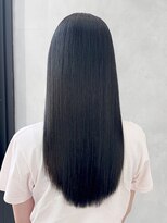 アルバム 池袋(ALBUM)&nbsp;レイヤーロングブルーグレージュブルーシルバー美髪_ba484012