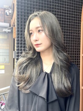 アイラス(I'LAS) 【Canon】オリーブベージュ/透明感カラー/レイヤーカット