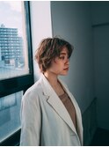 前髪パッツンショート/20代/30代/40代/50代/倉敷/白楽町