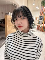 ニーナバイスニップ(Nina by Snip)&nbsp;レイヤーボブ/ アンブレラカラー/ インナーカラー