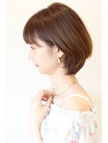 アイ(I.)&nbsp;【 Ｉ. 】30代からのナチュラル前下がりショートボブ　川口