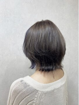 テーラヘアー つくば研究学園店(TELA HAIR) レイヤーボブ×グレージュ【TELA HAIR つくば研究学園】