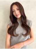 ANGELICA 大人可愛い 秋カラー マロンベージュ