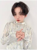 ハンサムショート ニュアンスパーマ 大人ショート 博多ショート