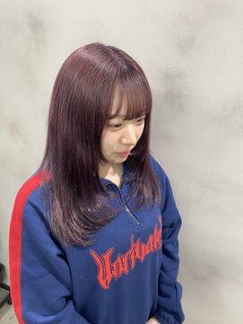 エルフレームバイワンラヴェスト(L'FLAME by one Lovest) 流行りのレイヤーピンクベージュ