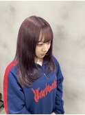 流行りのレイヤーピンクベージュ