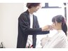 【期間限定セール中!(~6/30)】カット+カラー+炭酸ヘッドスパ+水素TR