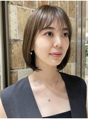 ☆前髪ありマチルダボブ大人可愛い20代30代40代似合わせカット☆