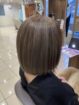 アッシュ 学芸大学店(Ash) ハイトーンハイダメージ毛　”気になるうねりに酸性ストレート”