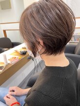 ヘアーテラスエム 奈良店(hair terrace M) 白髪ぼかしショート