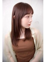 クレドガーデン 柏(CRED GARDEN) 髪質改善大人可愛いストレートロング艶バイオレット20代30代40代