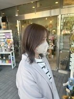 チャプター 千葉ニュータウン中央店(chapter)&nbsp;カット 中明度ベージュカラー顔周りカット