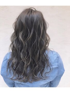 ヘアサロン エフ 渋谷(F) ＃白髪ぼかし#ハイライト#ベージュ#グレージュ