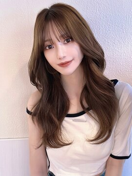 アフロート ディル(AFLOAT D'L) くびれヘア 韓国ヘア 2wayバング シースルーバング 小顔 前髪