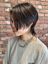 ボコカ(bococa)&nbsp;ハンサムウルフショートマッシュ韓国レイヤー