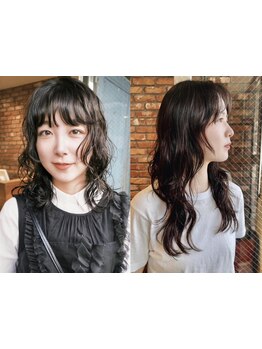 《イメチェンパーマ～ラフでこなれた癖毛風にも》パーマ初心者の方も一度は試したいナチュラルな仕上がりに