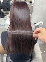 ランド 千葉(land)&nbsp;髪質改善カラー　ピンクブラウン