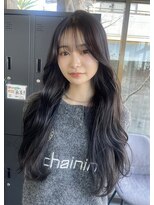 シエンゴールド(CIEN gold)&nbsp;ロングヘア/顔周りカット/前髪カット#浜松駅#カラー#ブリーチ