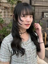 ブローチェアヴェダ&nbsp;ナチュラルロング、ブラウンベージュ、艶髪カラー