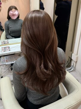 ユニ 表参道(uni) 大人気の韓国女優風くびれレイヤーカット/ヨシンモリ/エギョモリ