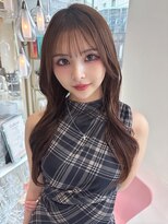 モナ 髪質改善(MONA)&nbsp;【MONA】ヨシンモリ/韓国風/くびれヘア/艶カラー