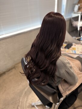 透明感ピンクバイオレット