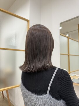 リノ 船橋(Lino) 大人ガーリー/ダークアッシュ/似合わせカット［船橋］