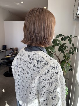 マレ(malet.) 癖活かしベージュボブ