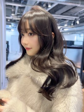 アイティーバイアルバム 藤沢店(IT by ALBUM) 前髪カットロング顔周りレイヤー大人ガーリー_ba578421