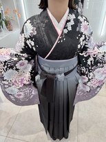 オニキス(ONYX)&nbsp;152袴着付けヘアセット振袖着付け表参道着付け成人式ヘアセット