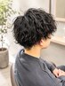 【メンズ】カット+パーマ(ツイスパ/波パーマ )¥15,450→¥12,360