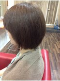 簡単ナチュラルボブ