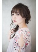 【comaアレンジ】ゆる編み込みヘアアレンジ