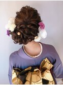 成人式ヘアー