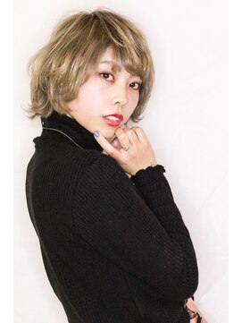 エイト ヘアサロン 渋谷本店(EIGHT) 【EIGHT渋谷】寺井_ケアブリーチ_ブロンドショート