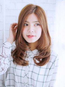 ヘアメイク ナル(hair make nalu) 動きのある内巻きスタイル