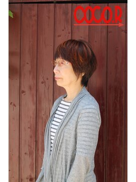 ココアール けやき通り(COCO.R) ヘアマニキュアで白髪染め☆　ハリ＆コシ