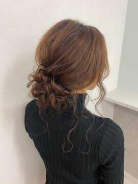 ヘアーセットサロン ピンキー(Hairset Salon Pinky) pinky.ナチュラルシニヨン