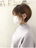 【KAILA】パツンっとショート耳掛けミニボブ☆高野