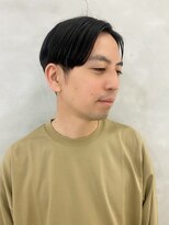 エンドリンク(endlink) センターパート×ストレートショートマッシュ