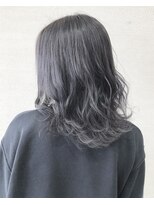 ソル(SOL by INFINI)&nbsp;暗髪グレージュ/ミディアムレイアー