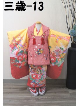 きものサロン すずめ屋 レンタル番号 被布-9(鞠うさぎ)七五三レンタル ネット予約対象外