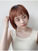 ミニボブ/オレンジ
